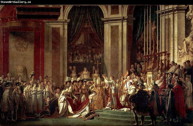 Jacques-Louis David The Coronation of Napoleon